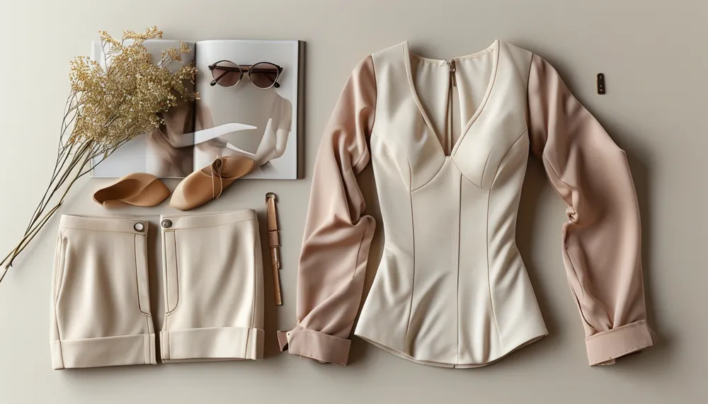 Styling flat lay