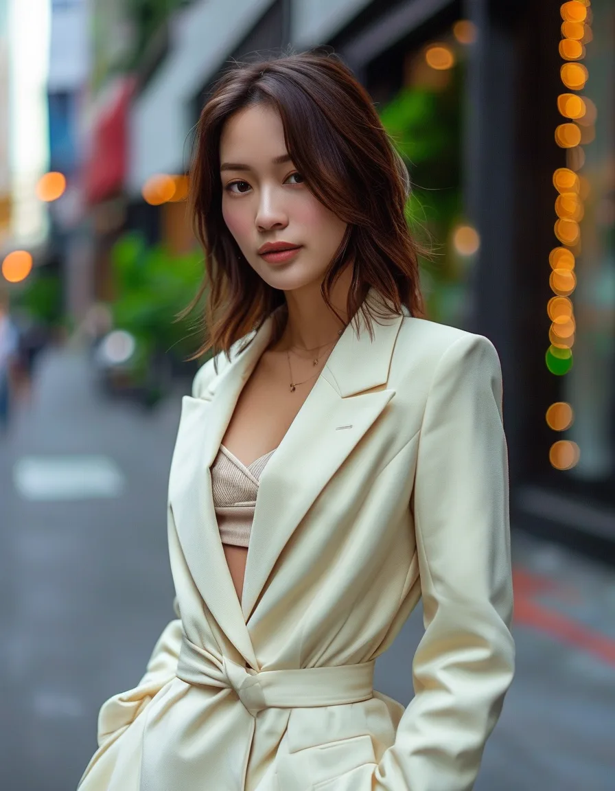 Oversized on Purpose at 5'2": Wearing Volume Without Vanishing